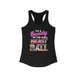 Basket Ball - Women's Ideal Racerback Tank
