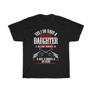 Father & Daughter - Unisex Heavy Cotton Tee